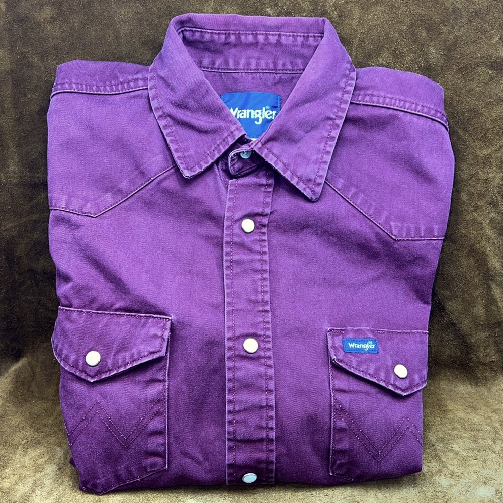 Wrangler Vintage Western Pearl Snap Shirt